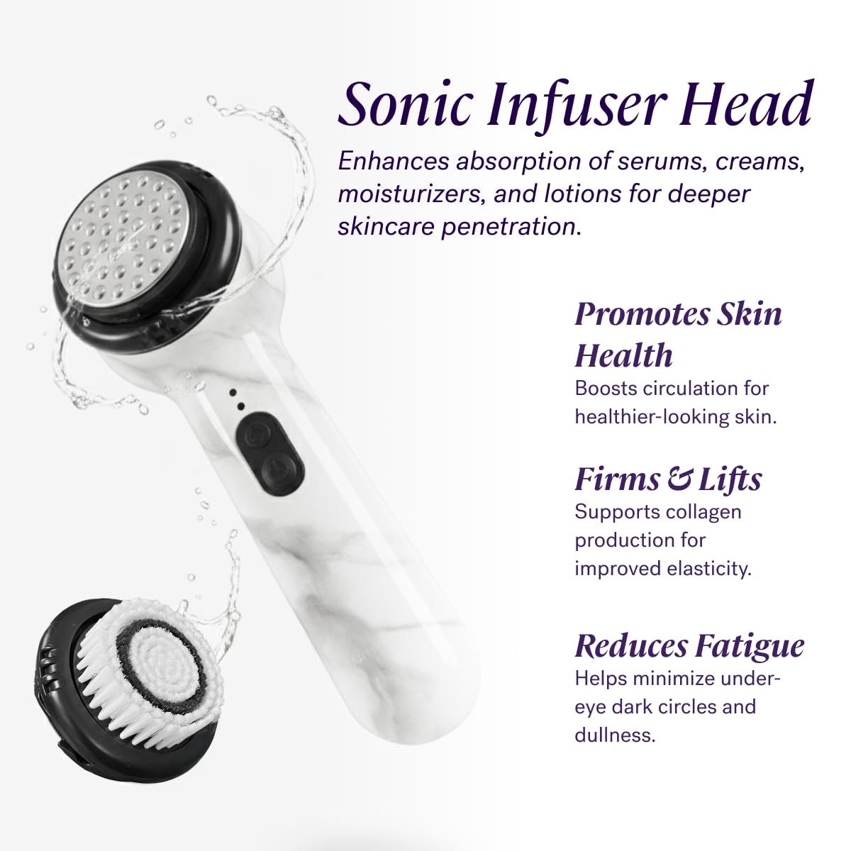 MICHAEL TODD Soniclear antimicrobial bristles macro showing hygienic protection