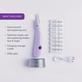MICHAEL TODD Sonicsmooth replacement blades pack illustrating eight-week supply