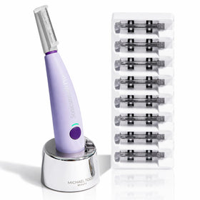 MICHAEL TODD Sonicsmooth front view showing sleek device and ergonomic grip for easy handling