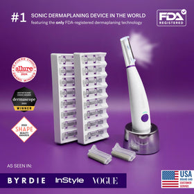 MICHAEL TODD LED light detail on device improving visibility and accurate treatment