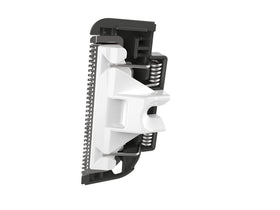 Micro Touch replacement blade installed on trimmer head for reliable use