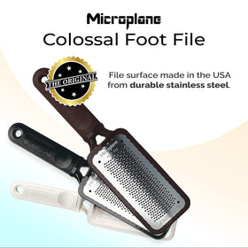 Microplane close-up of photo-etched micro-files showing sharp teeth for efficient abrasion
