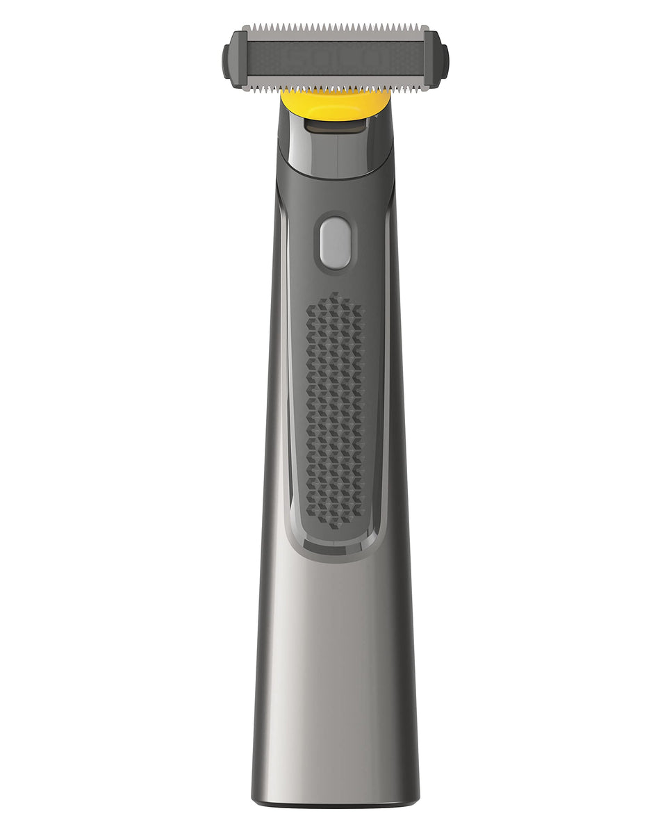 MicroTouch SOLO front profile showing compact design and ergonomic grip benefit convenience