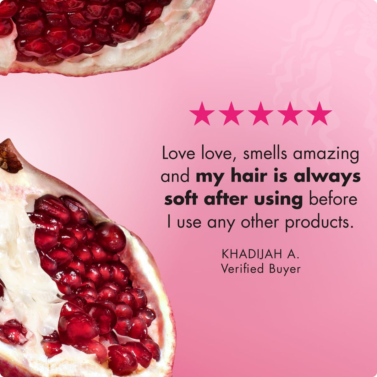 Mielle Organics close-up label showing directions and ingredient focus