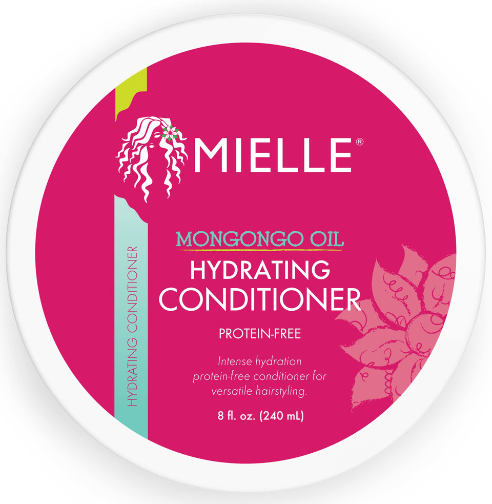 Mielle Organics front bottle view showing product and benefits