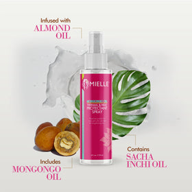 Mielle Organics mongongo oil texture close-up highlighting hydration boost