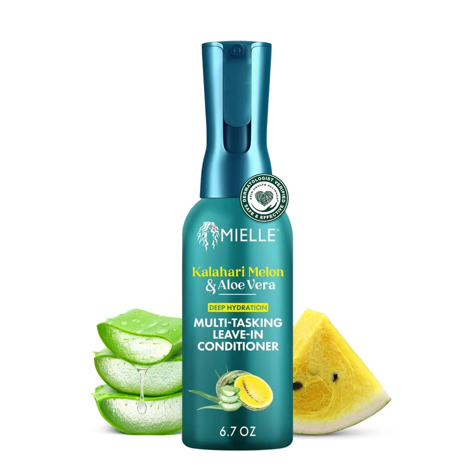 Mielle Organics front packaging showing product and benefits