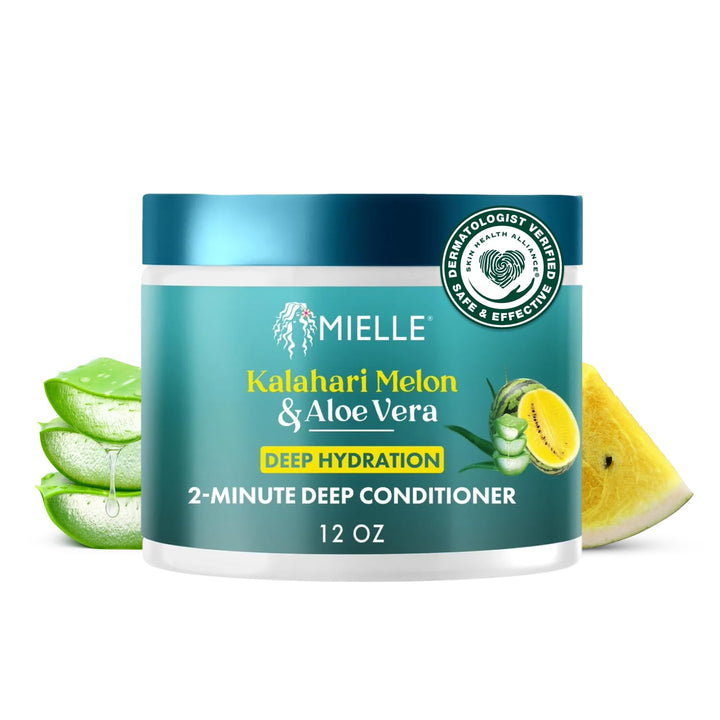Mielle Organics front packaging showing hydrating conditioner benefits