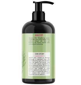 Mielle Organics rosemary and mint ingredient focus illustrating invigorating feel