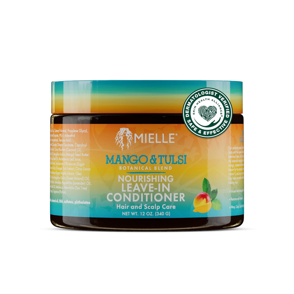 Mielle Organics front packaging showing brand and product benefits