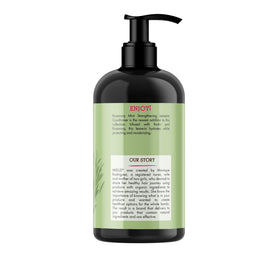 Mielle Organics rosemary and mint ingredients visual with fresh herbs