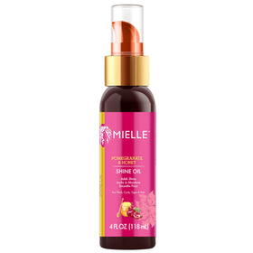Mielle Organics bottle front view showing sleek packaging and product name