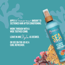 Mielle Organics mist on hair demonstrating slip and easier detangling