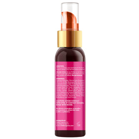 Styled natural curls with Mielle Organics shine and definition in a lifestyle scene