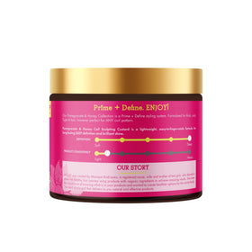 Mielle Organics on coily hair in lifestyle setting for hydrated curls