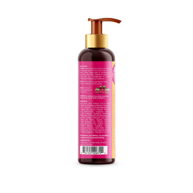 Mielle Organics shampoo applied to curly hair improving detangling