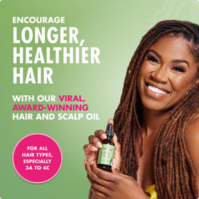 Mielle Organics dropper dispensing oil for precise application and control