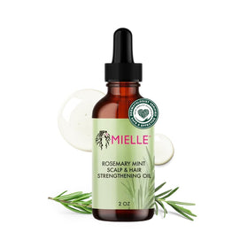 Mielle Organics front packaging showing 2 oz bottle and label benefit