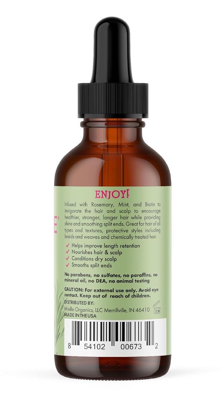 Mielle Organics in bathroom setting suggesting routine-friendly use