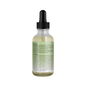 Close-up oil drop texture of Mielle Organics Rosemary & Mint Light, shows smooth absorption benefit