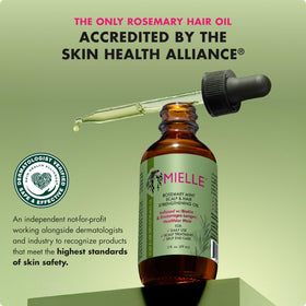 Mielle Organics applied to scalp to soothe dryness and improve comfort