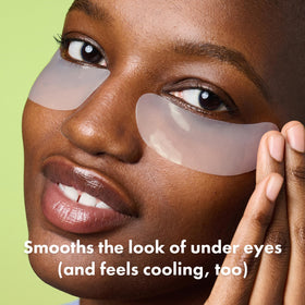 Mighty Patch hydrogel close-up texture illustrating cooling, soothing finish