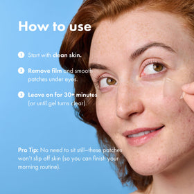 Mighty Patch ingredients label showing niacinamide and tri-hyaluronic acid