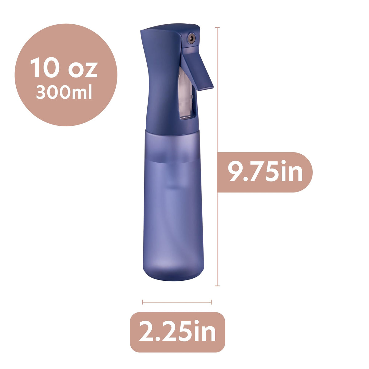 MIGHTY STRONG close-up of ultra-fine nozzle for consistent misting benefit