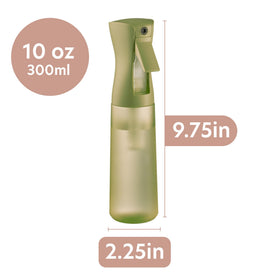 MIGHTY STRONG ultra-fine nozzle closeup highlighting consistent misting