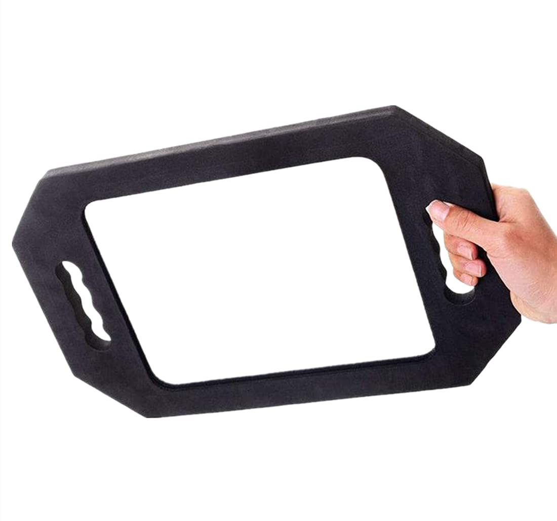 MIHAGUTY HREW dual handle shot showing ergonomic grips for comfortable holding