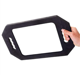 MIHAGUTY HREW dual handle shot showing ergonomic grips for comfortable holding