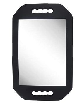 MIHAGUTY HREW front view showing large rectangular mirror for clear client review