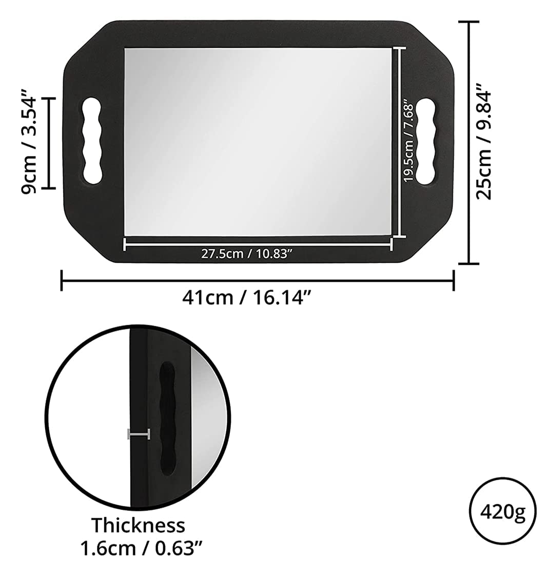 MIHAGUTY HREW held in hand showing scale and lightweight portability benefit