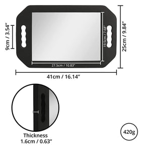 MIHAGUTY HREW held in hand showing scale and lightweight portability benefit
