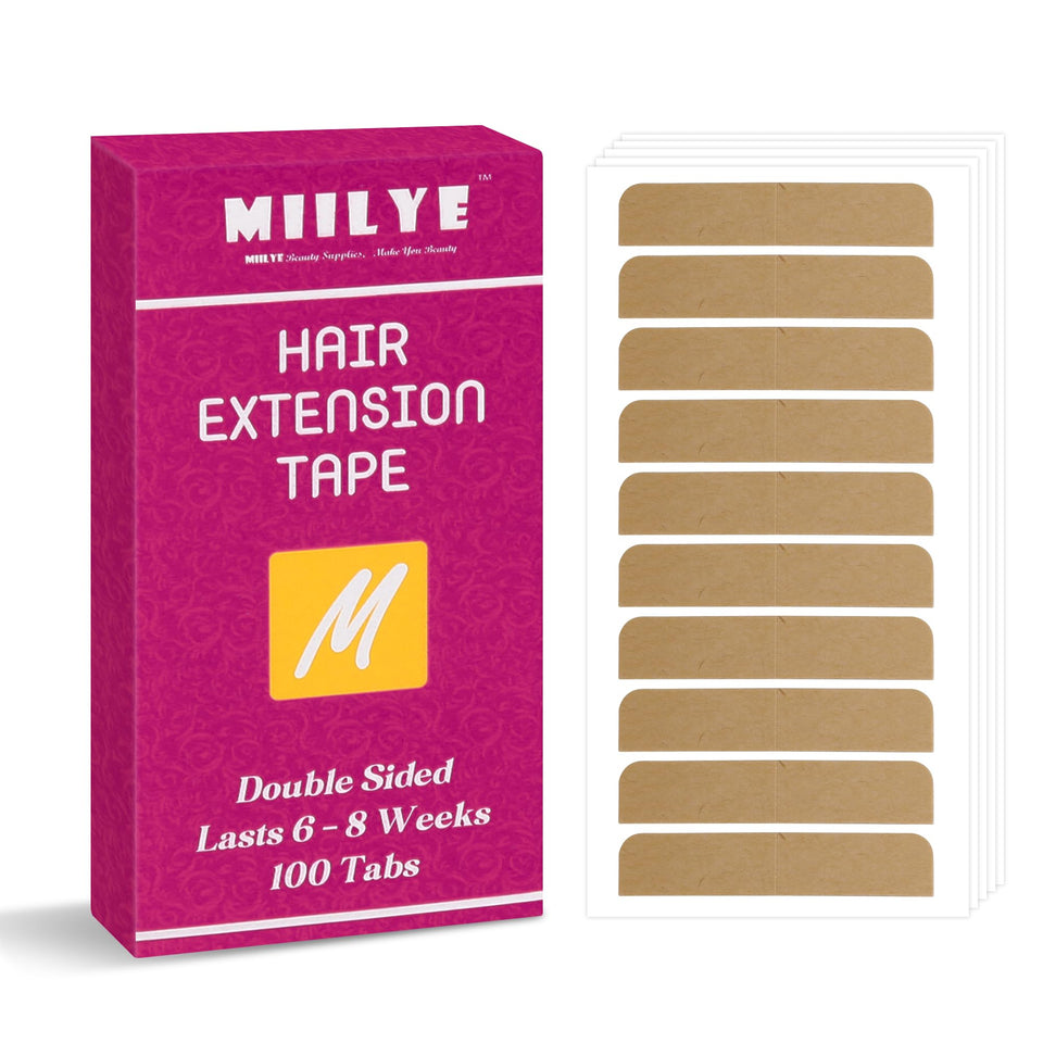 MIILYE front packaging showing 100 pre-cut tabs and pack benefit