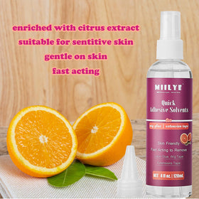 MIILYE bottle staged in bathroom showing easy at-home use and professional results