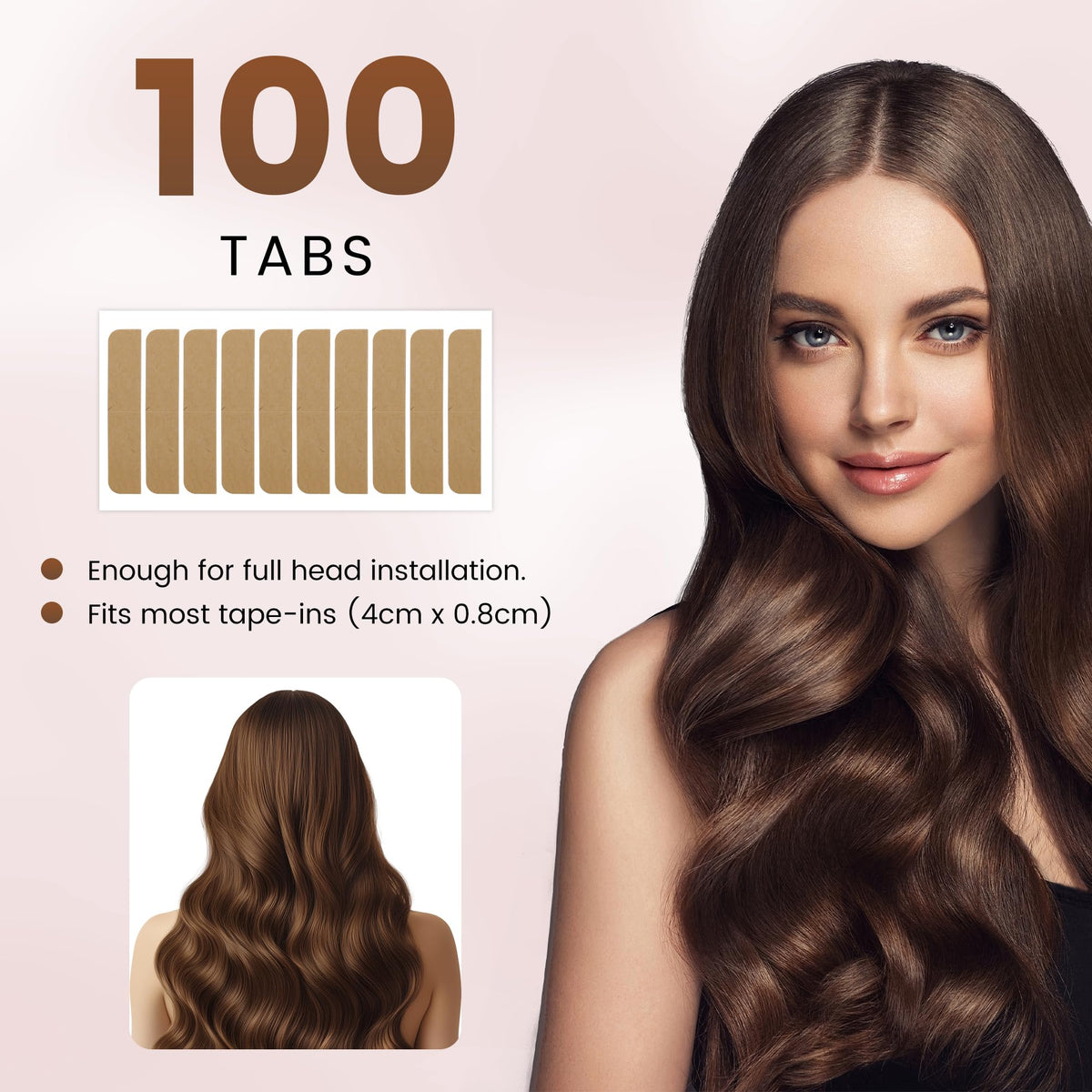 MIILYE pre-cut tabs with release gap for quick alignment benefit