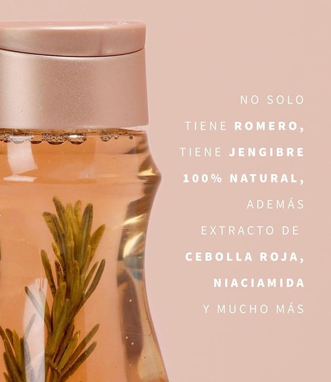 Milagros bottle held in hand showing 450 ml scale for accurate sizing