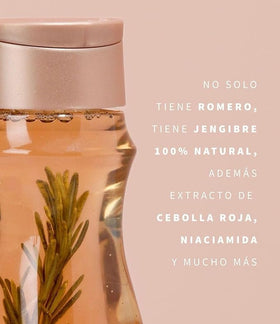 Milagros bottle held in hand showing 450 ml scale for accurate sizing