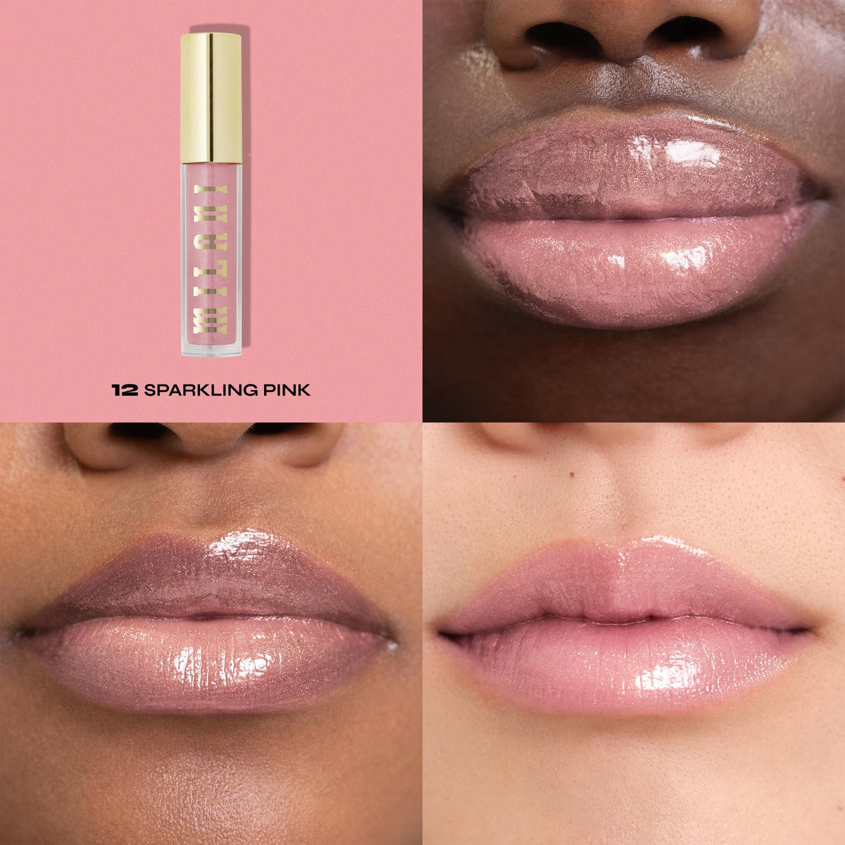 Milani applicator close-up showing smooth texture for even, non-sticky application