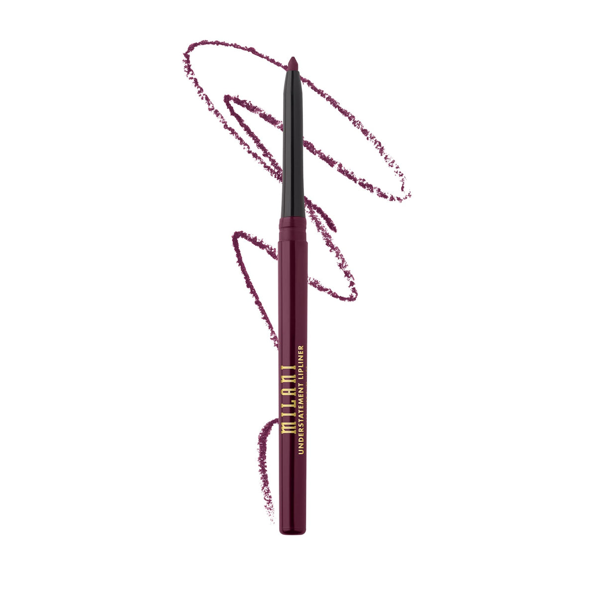 Milani Brazenberry front packaging showing shade and retractable design for easy use