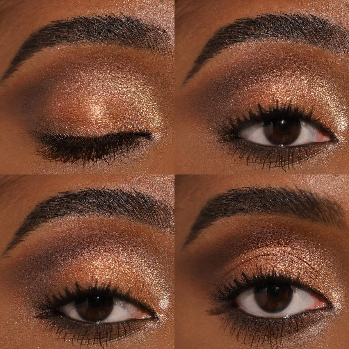 Milani swatches on arm showing pigment payoff and blendability benefit