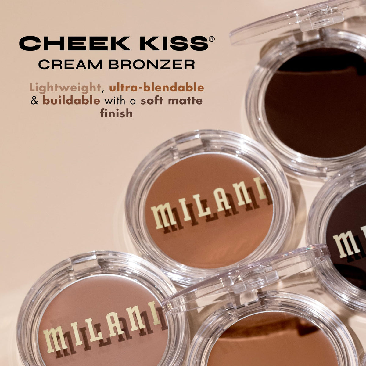 Milani arm swatch of Spilling Tea shade showing customizable warmth