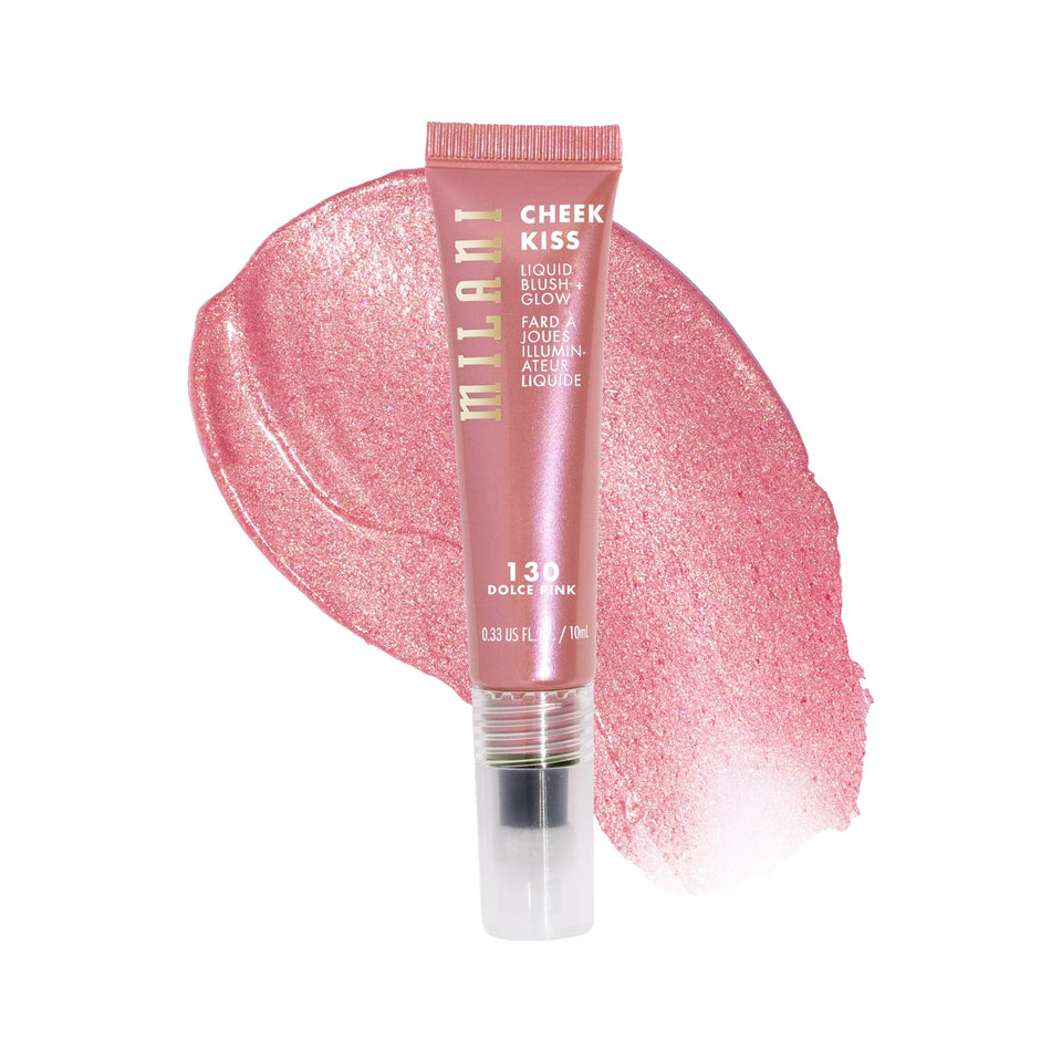 Milani Cheek Kiss front packaging showing shade and benefit of radiant color