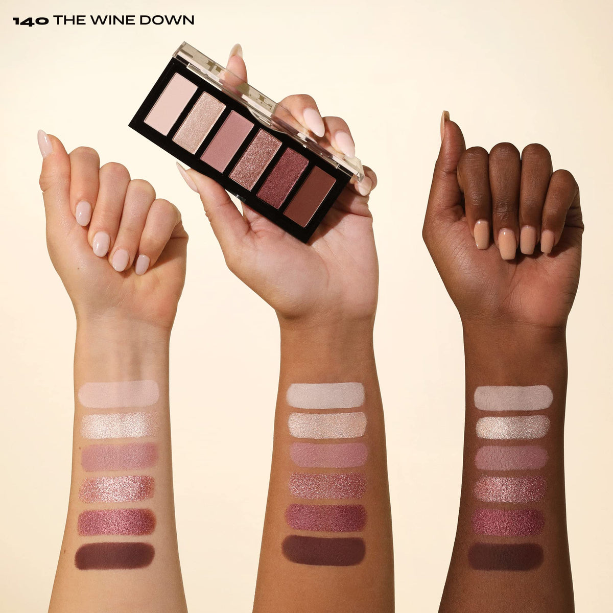 Milani close-up shimmer sparkle showing luminous finish and eye-catching glow