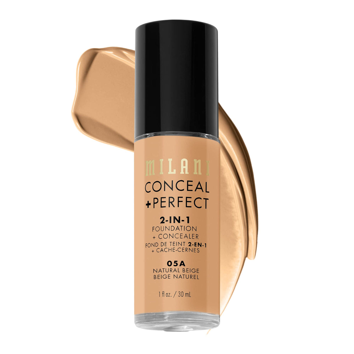Milani front packaging showing bottle and label for easy identification
