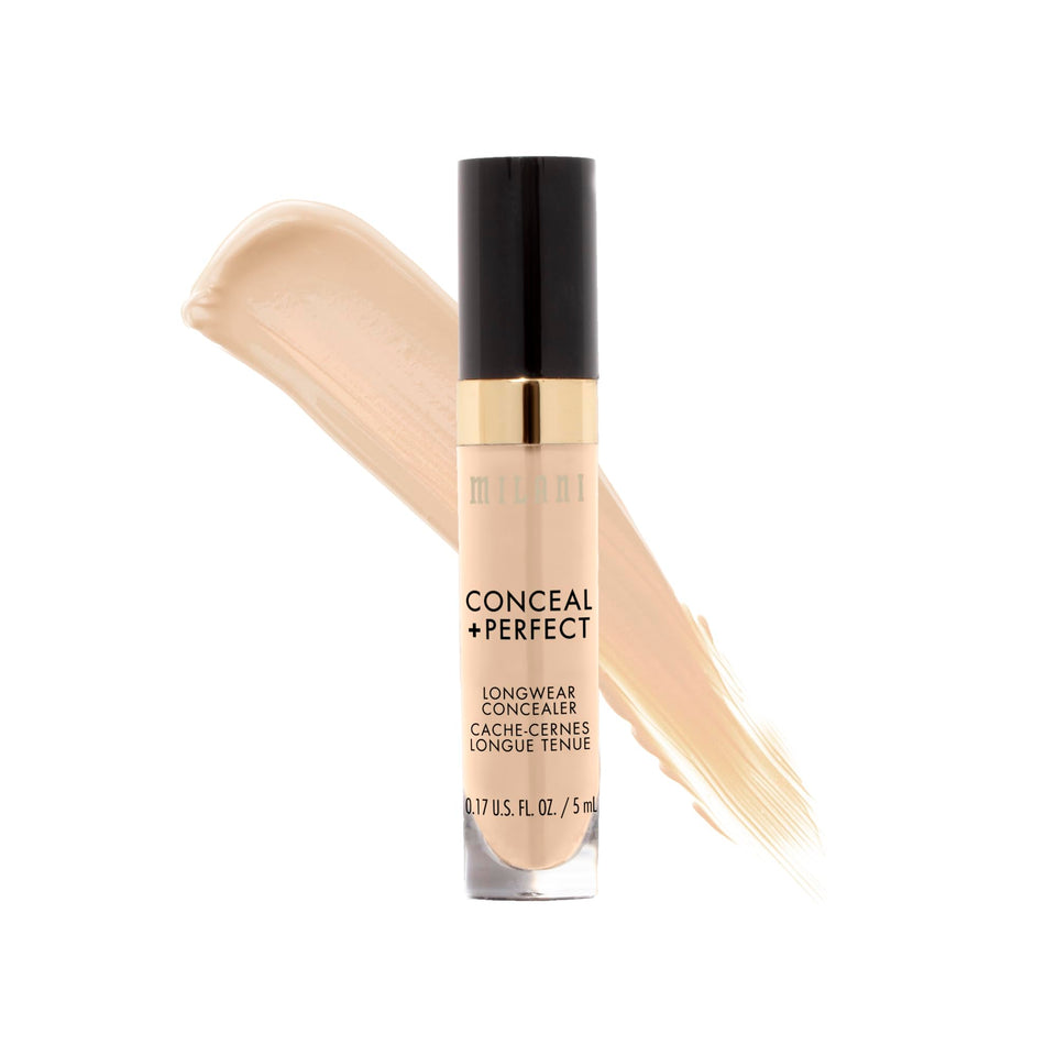 Milani concealer front packaging showing shade and product benefit