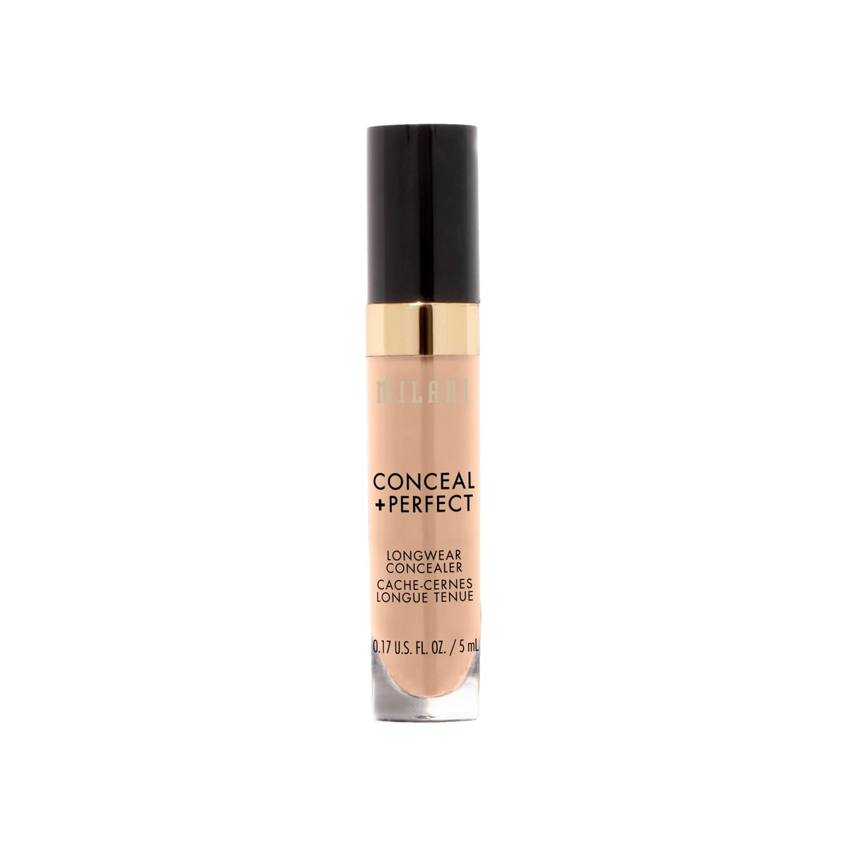Milani concealer inside a makeup bag for everyday carry convenience