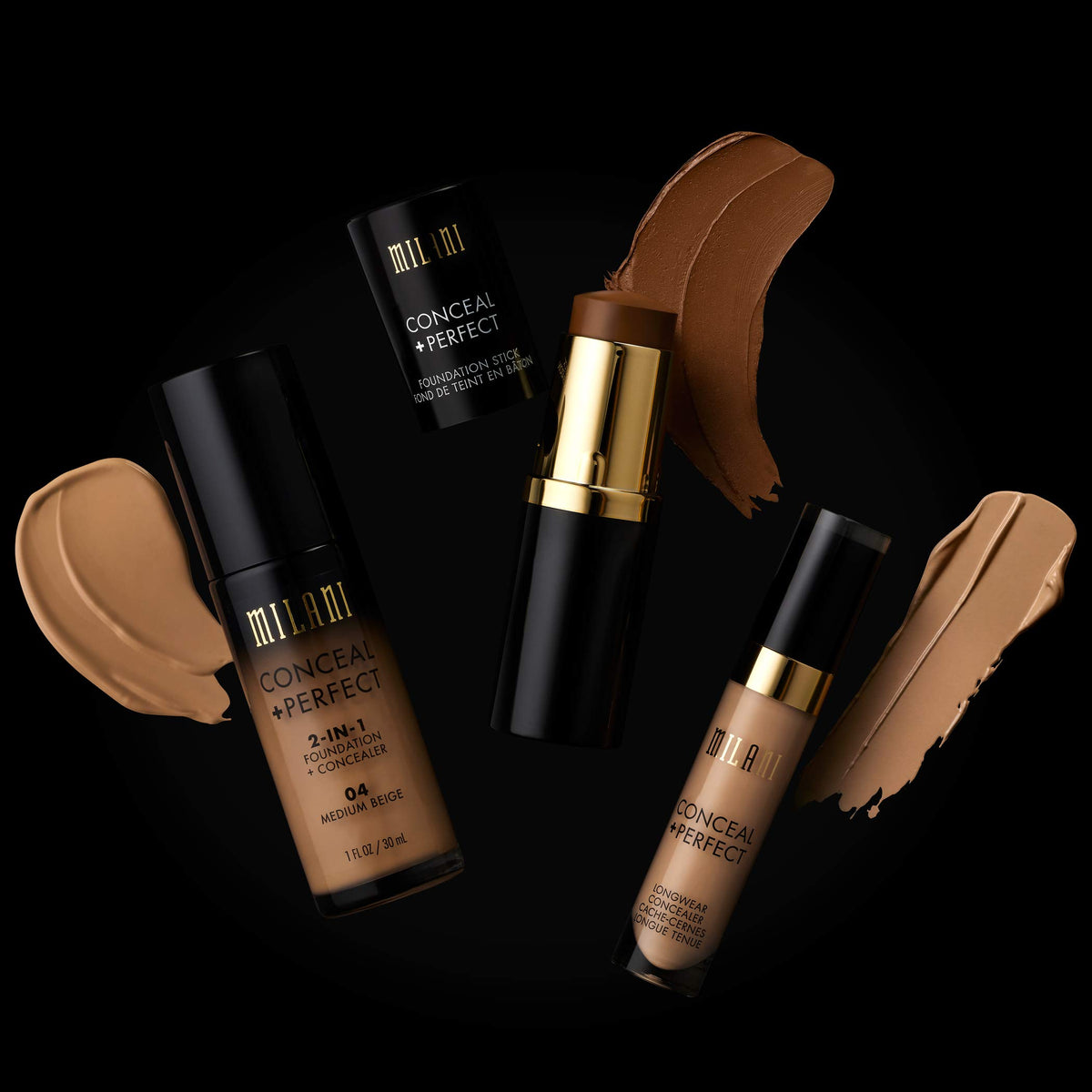 Milani product in a makeup bag lifestyle photo for everyday convenience