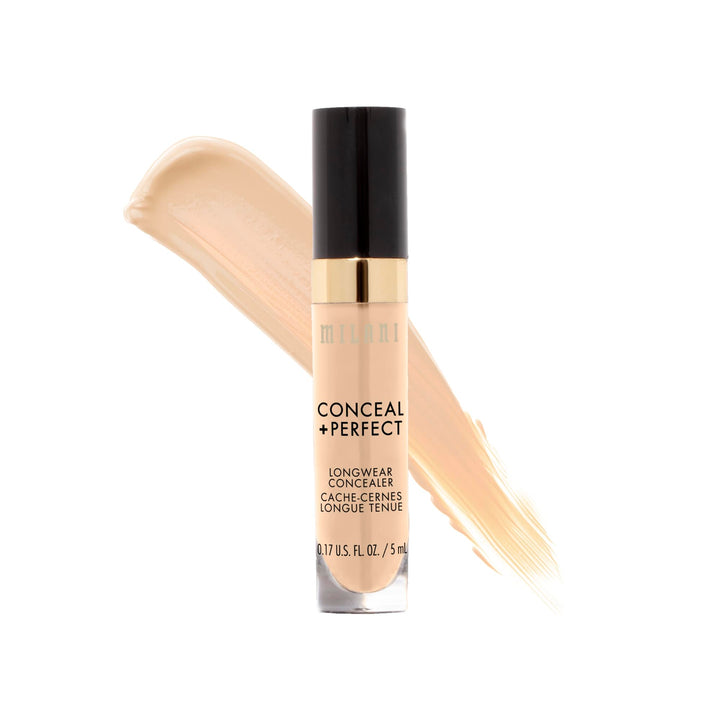 Milani concealer front packaging showing product and shade for easy choice